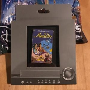 Disney Aladdin VHS Tape Pin